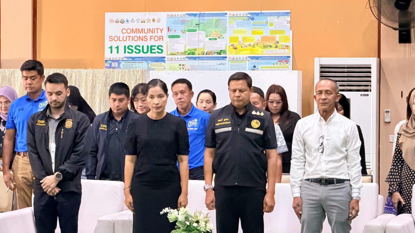 พช.สะเดา เข้าร่วมพิธีเปิดการจัดอบรมปรับตัวรับมือภัยพิบัติและการเปลี่ยนแปลงสภาพภูมิอากาศ สร้างชุมชนเข้มแข็ง "ไม่ทิ้งใครไว้ข้างหลัง"
